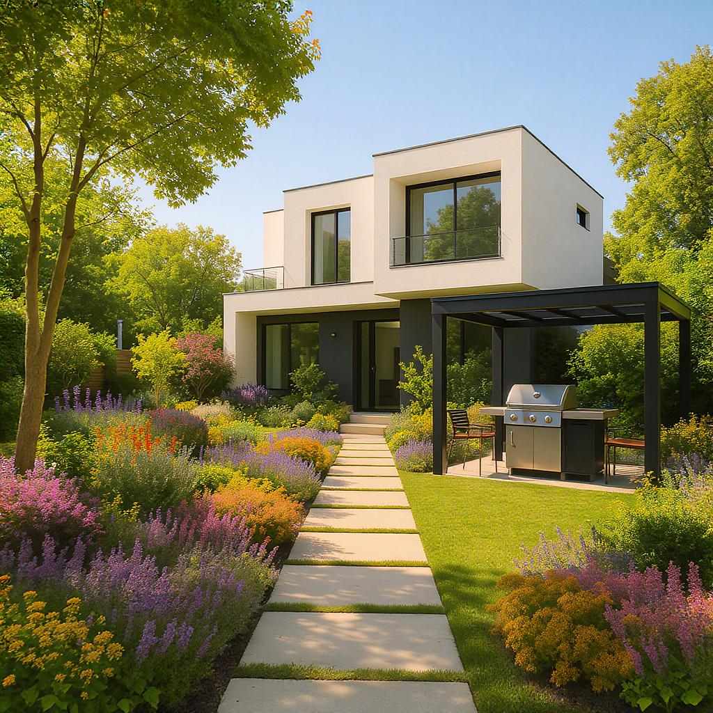 AI garden redesign preview